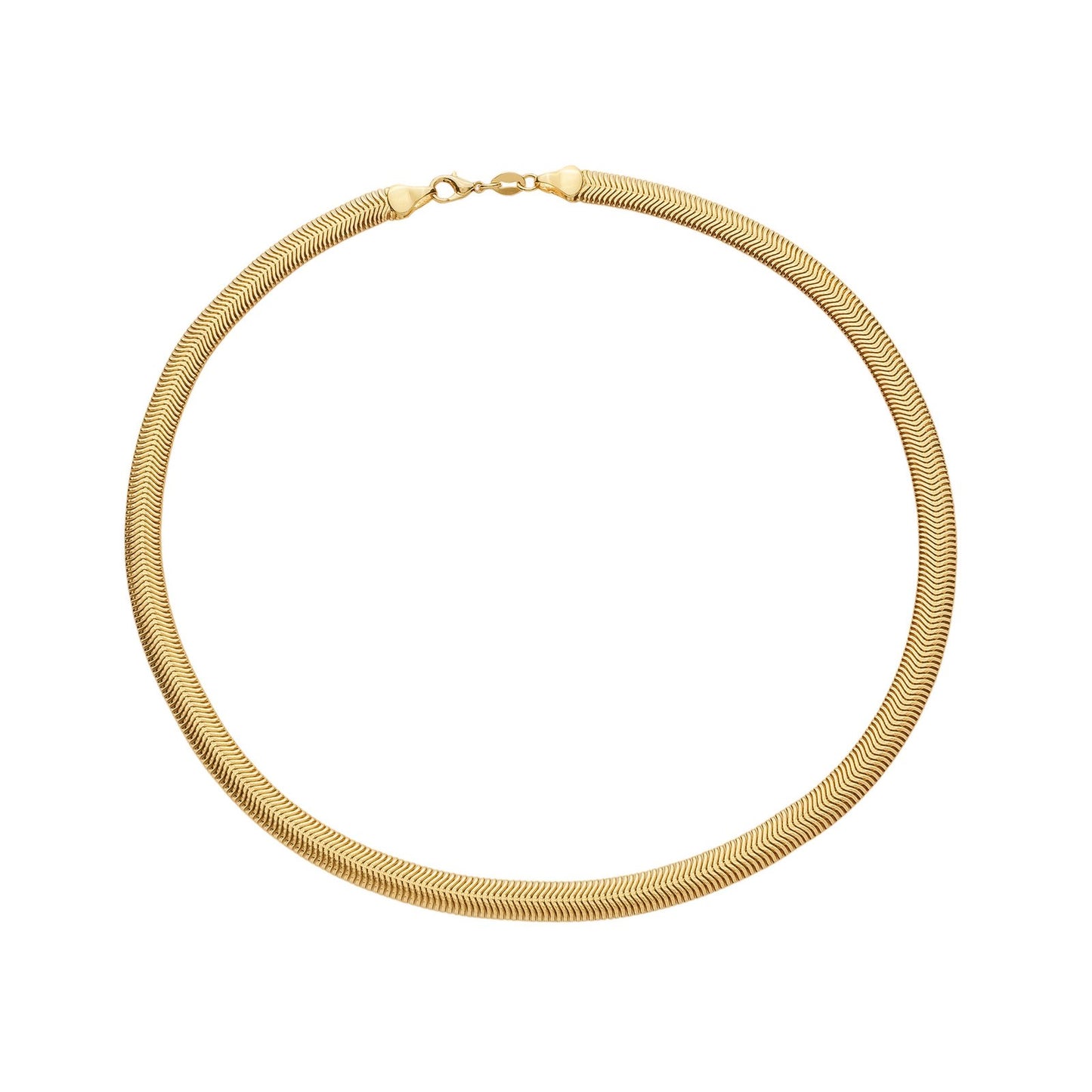Colar Dourado Lacraia