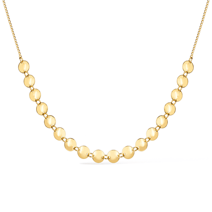 Chocker Dourada Esferas com Extensor